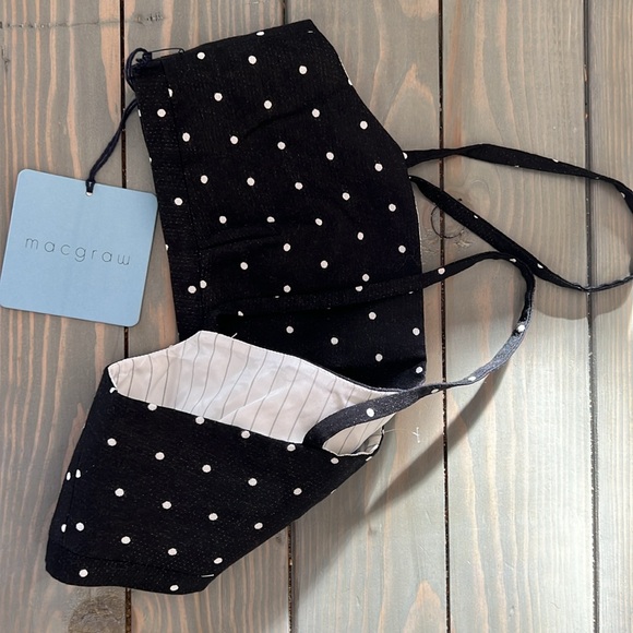 Macgraw Abbey polka-dot cropped top, Sz 10 NWT MSRP $456 - Picture 7 of 8